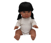Boneca Gordis Latika com Body de malha linho